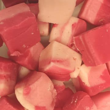 Pink Candy Floss Nougat Chunks