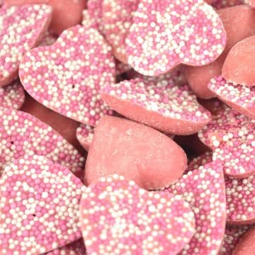 Pink Chocolate Hearts