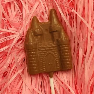 Princess Castle Lollipop Milk Chocolate