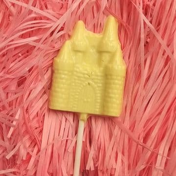 Princess Castle Lollipop White Chocolate