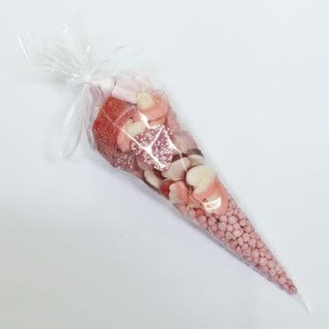 Small Pink Party Cone