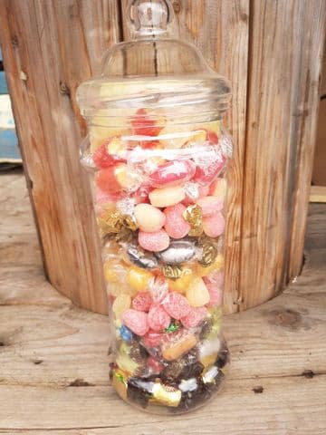 Tall Boiled Mixed Sweet Jar