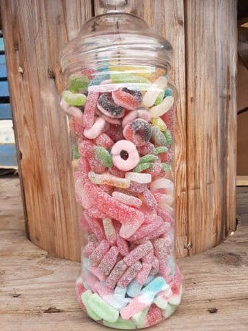 Tall Fizzy Jelly Jar