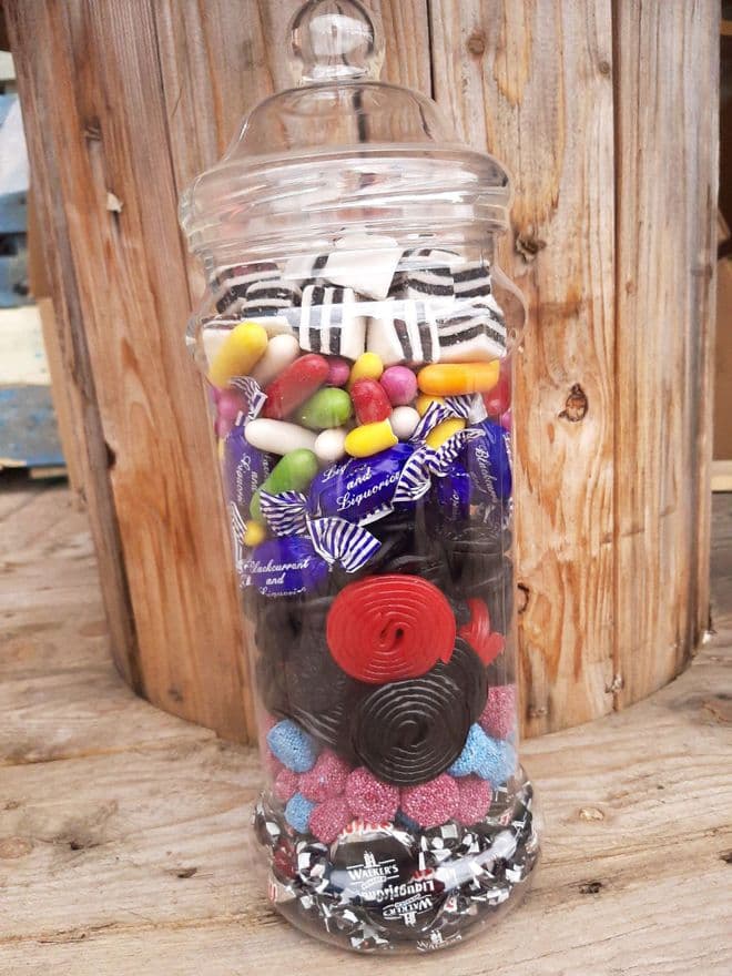 Tall Liquorice Sweet Jar