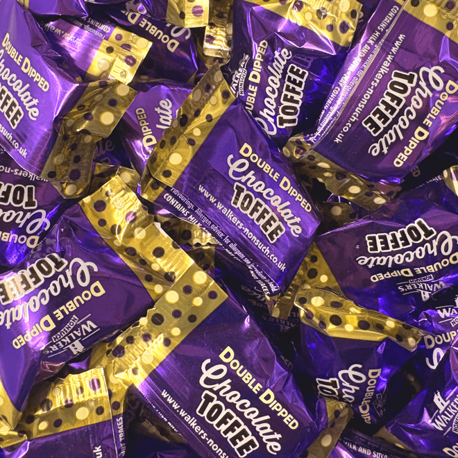 Walkers Double Dipped Chocolate Toffees