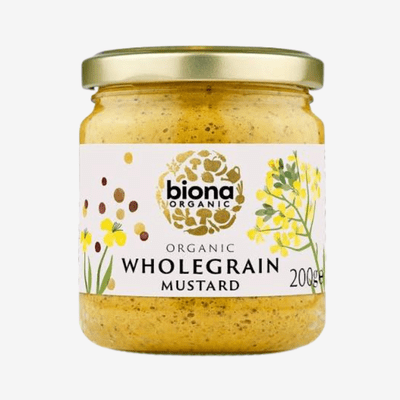 Biona Organic Wholegrain Mustard 200g