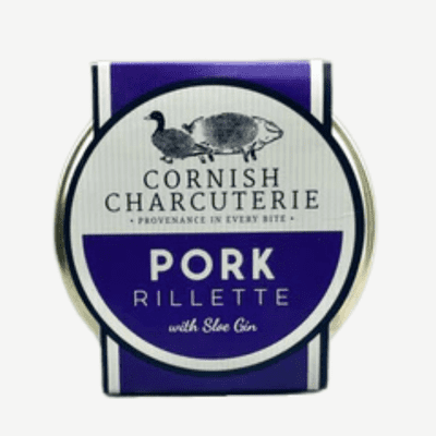 Cornish Charcuterie Pork Rillette with Sloe Gin 125g