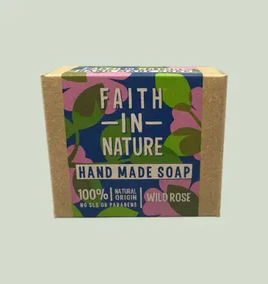 Faith in Nature Wild Rose Soap Bar