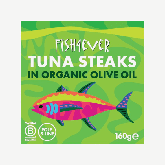 Fish4Ever Azores Tuna Steak in Olive Oil 160g
