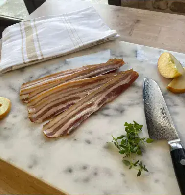 Free Range Smoked Streaky Bacon 200g