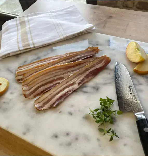 Free Range Smoked Streaky Bacon 200g