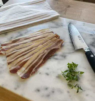 Free Range Streaky Bacon 200g