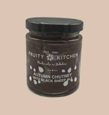 Fruity Kitchen Autumn Black Sheep Ale Chutney