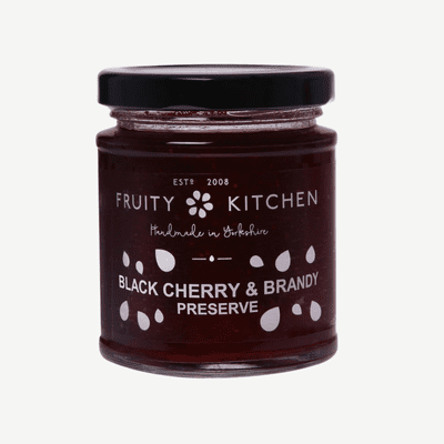 Fruity Kitchen Black Cherry & Brandy Preserve