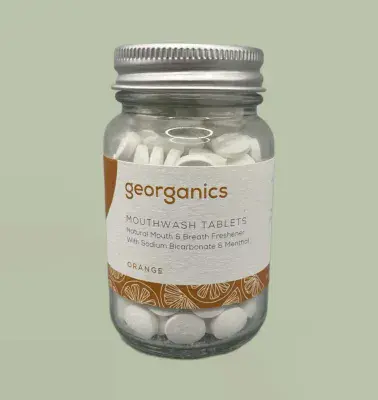Georganics Mouth Wash Tablets Orange
