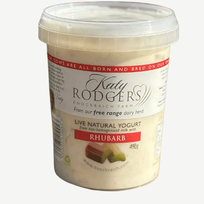 Katy Rogers Rhubarb Live Yoghurt
