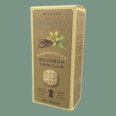 Miller's Baker & Barista Madagascan Bourbon Vanilla Biscuits