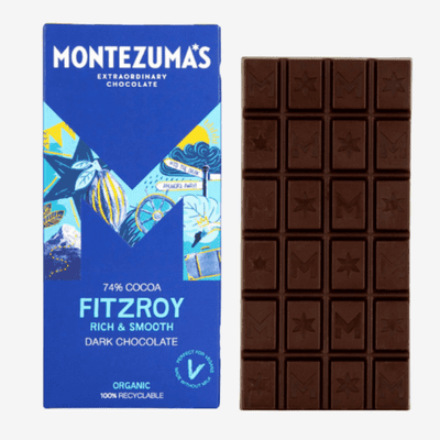 Montezuma Fitzroy Dark Chocolate 90g