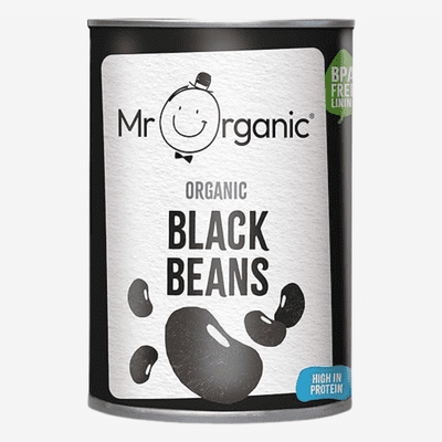 Mr Organic Black Beans 400g
