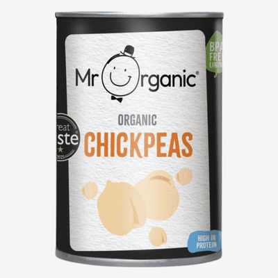 Mr Organic Chickpeas 400g