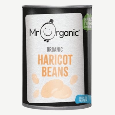 Mr Organic Haricot Beans 400g