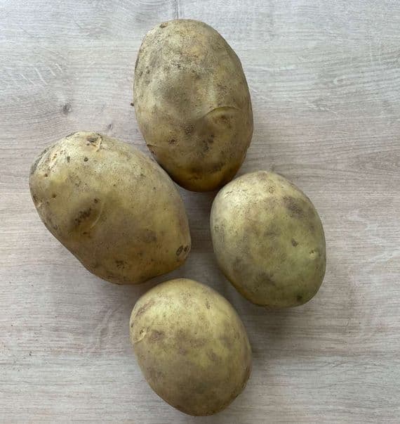 Organic White Potatoes 1kg