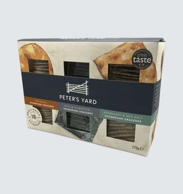 Peter's Yard Sourdough Crackers Selection