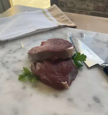 Wild Venison Leg Steaks