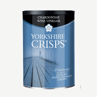 Yorkshire Crisps Chardonnay Wine Vinegar Drum