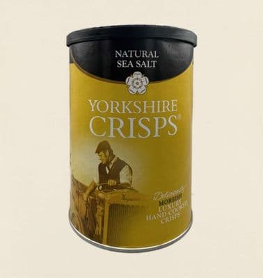 Yorkshire Crisps Natural Sea Salt Drum