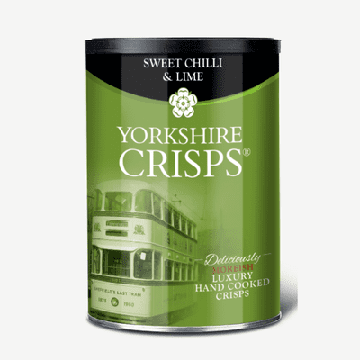 Yorkshire Crisps Sweet Chilli & Lime Drum