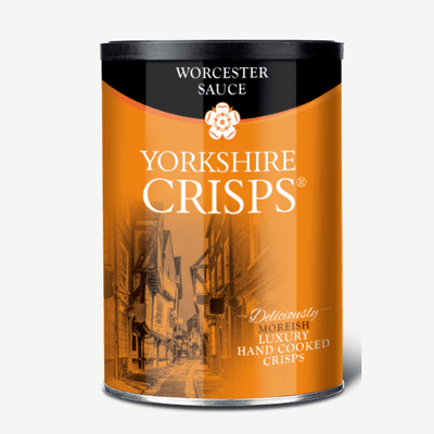Yorkshire Crisps Worcester Sauce Drum
