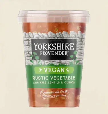 Yorkshire Provender Rustic Vegetable with Kale, Lentil, & Quinoa Soup