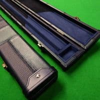 1pc Black  & Green Patchwork Cue Case (Holds 2 cues)