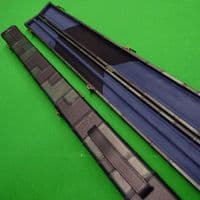 1pc Black  & Green Patchwork Cue Case (Holds 2 cues)