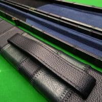 1pc Black  & Green Patchwork Cue Case (Holds 2 cues)