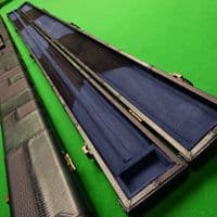1pc Black  & Green Patchwork Cue Case (Holds 2 cues)