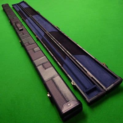 1pc Black  & Green Patchwork Cue Case (Holds 2 cues)