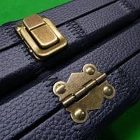 1pc Black Patchwork Cue Case (Holds 2 cues)