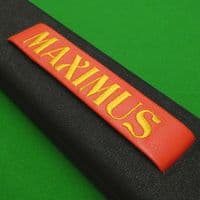 1pc Maximus cue case - Black Denim