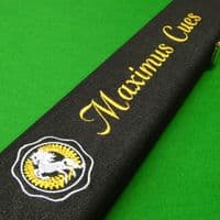 1pc Maximus cue case - Black Denim