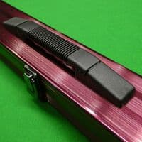 1pc Maximus cue case - Burgundy Aluminium
