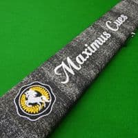 1pc Maximus cue case - Grey Denim