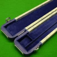 1pc Maximus cue case - Light Blue Denim