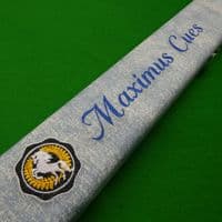 1pc Maximus cue case - Light Blue Denim
