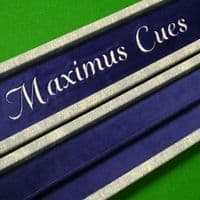 1pc Maximus cue case - Light Blue Denim