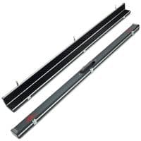 1pc Peradon Halo double cue case - Carbon (holds 2 x 1pc cues)