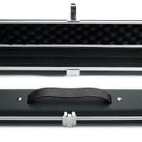 1pc Peradon Halo double cue case - Carbon (holds 2 x 1pc cues)