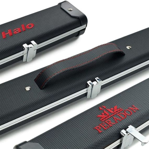 1pc Peradon Halo double cue case - Carbon (holds 2 x 1pc cues)