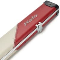 1pc Peradon Halo double cue case - Red & Cream striped (holds 2 x 1pc cues)